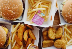 alimentos não saudáveis